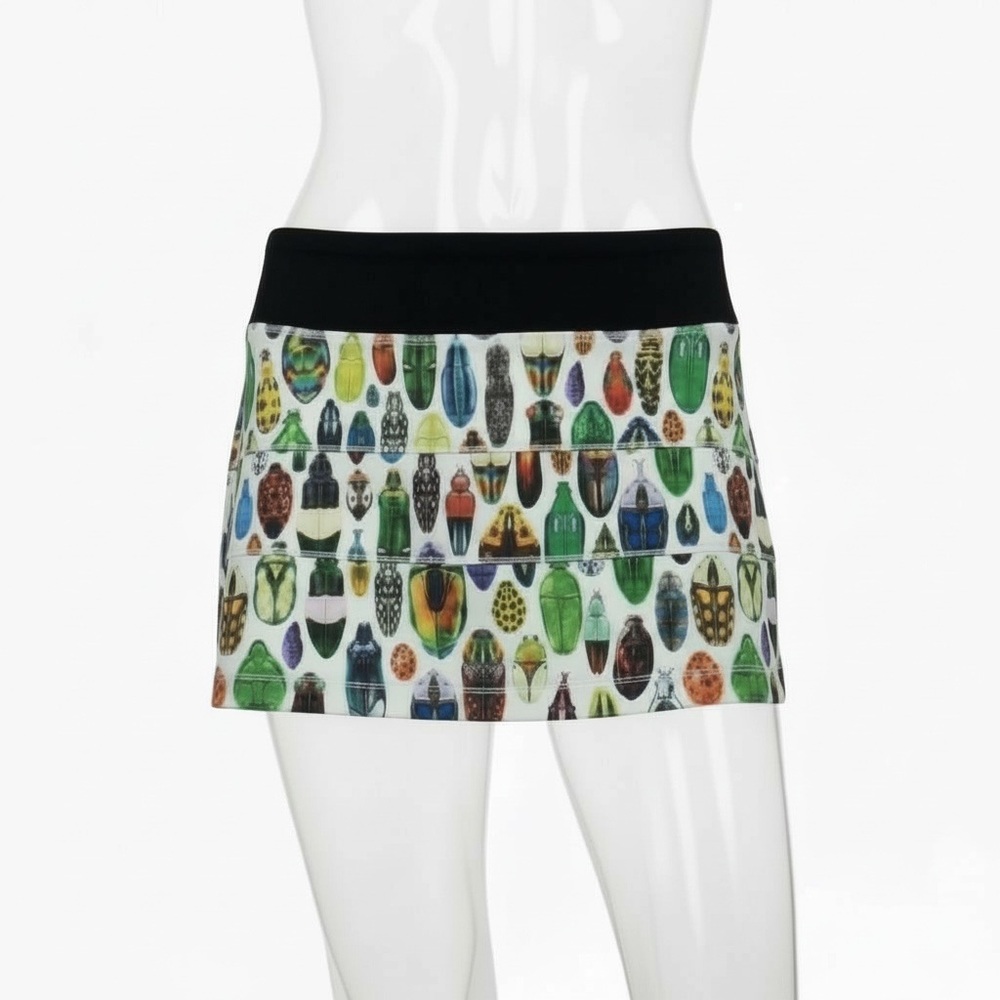 RARE Lululemon Skirt *Seawheeze 2015 Bugs Skort sz.4 - Picture 5 of 11
